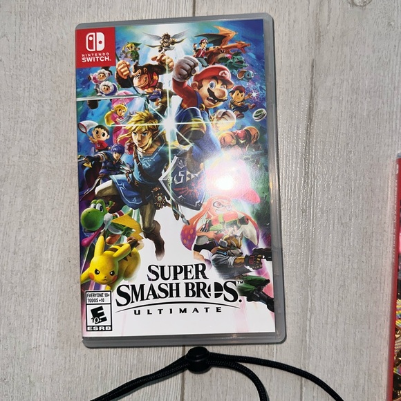 Nintendo Switch 6 original Nintendo controllers and 3 games 🪩 - Picture 4 of 7